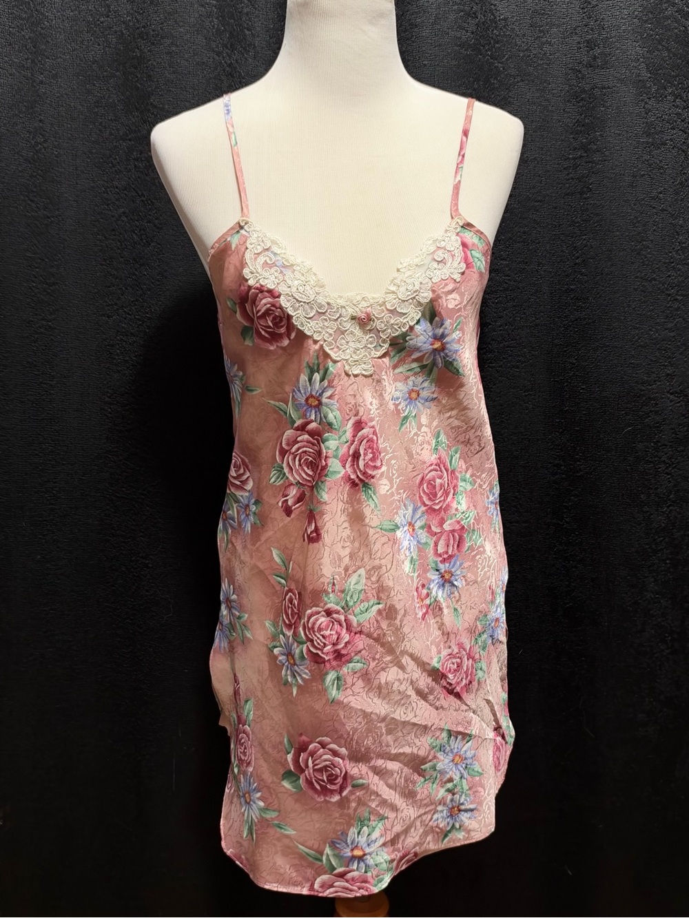 Vintage soft sensations slip dress size small